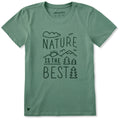 Women's Nature is the Best Short Sleeve Crusher Tee product image 1