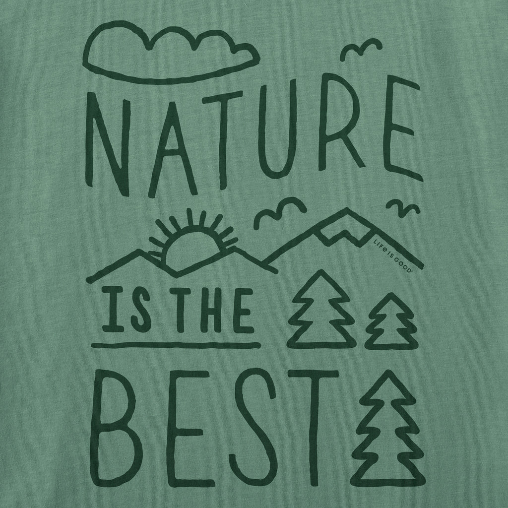 Women's Nature is the Best Short Sleeve Crusher Tee product image 2