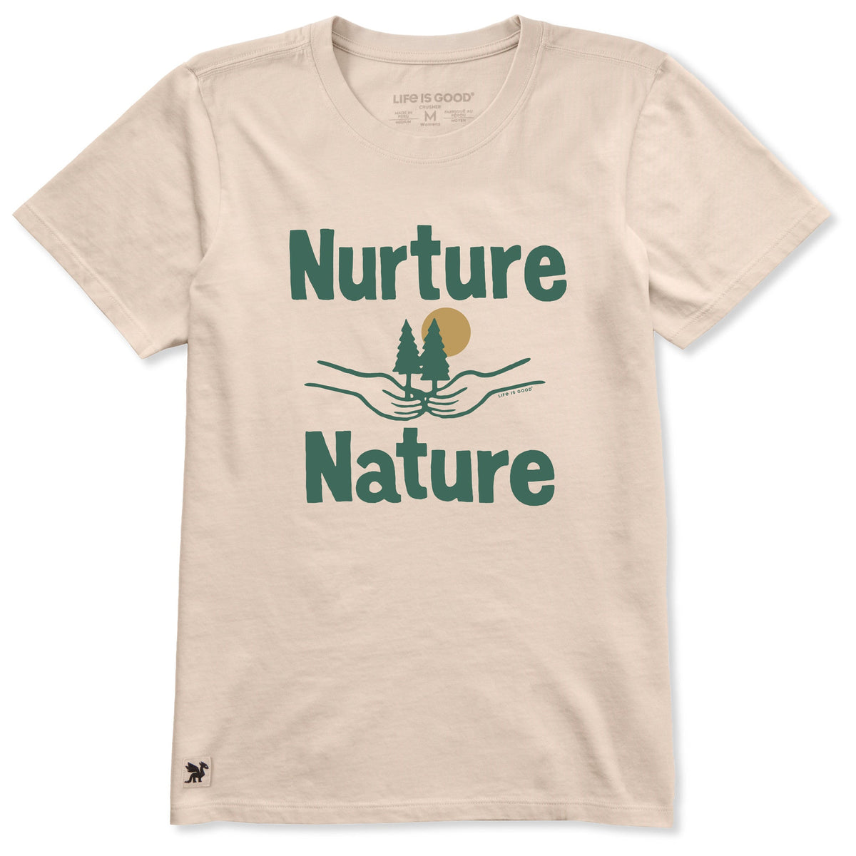 Women's Nurture Nature Hands Short Sleeve Crusher Tee product image 1