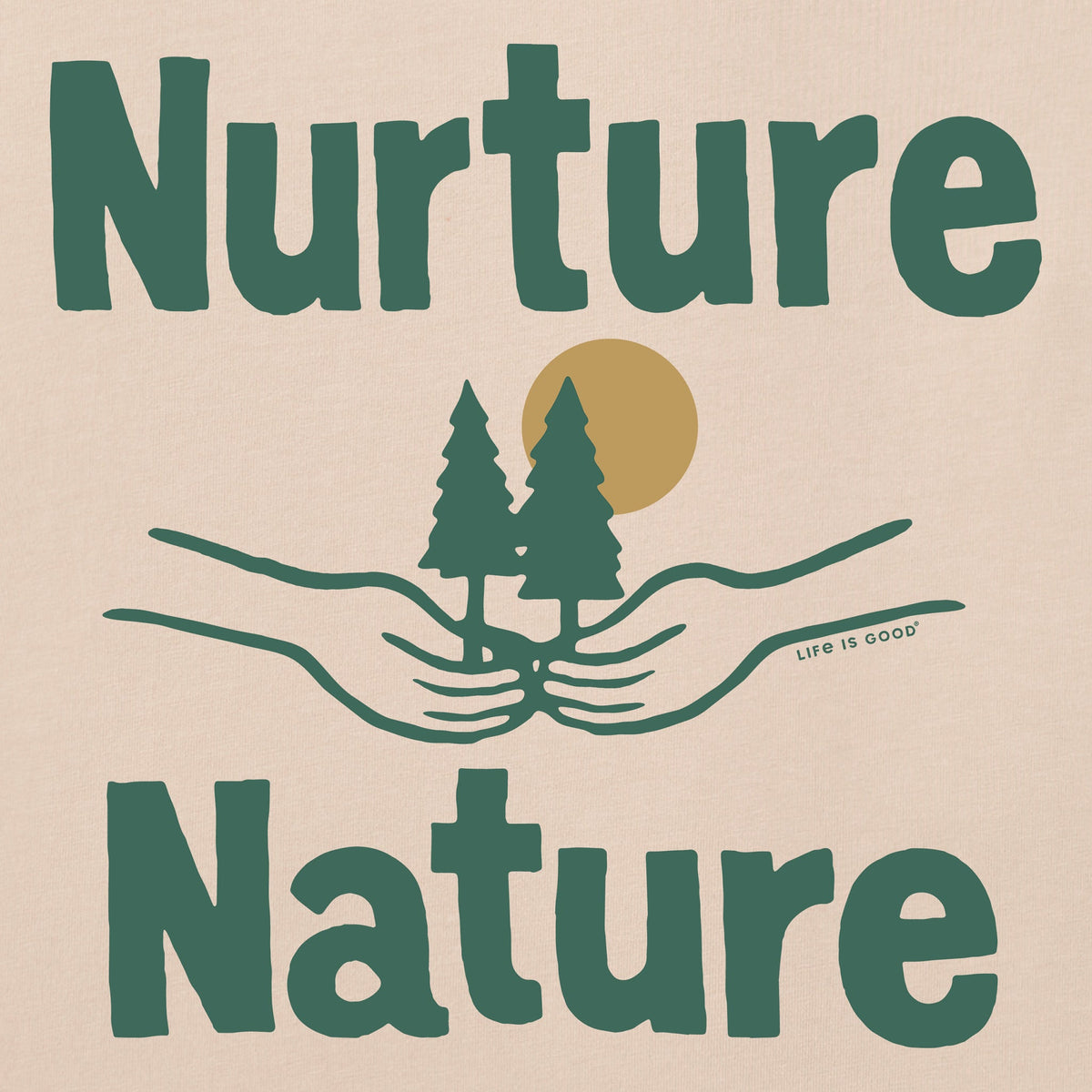 Women's Nurture Nature Hands Short Sleeve Crusher Tee product image 2