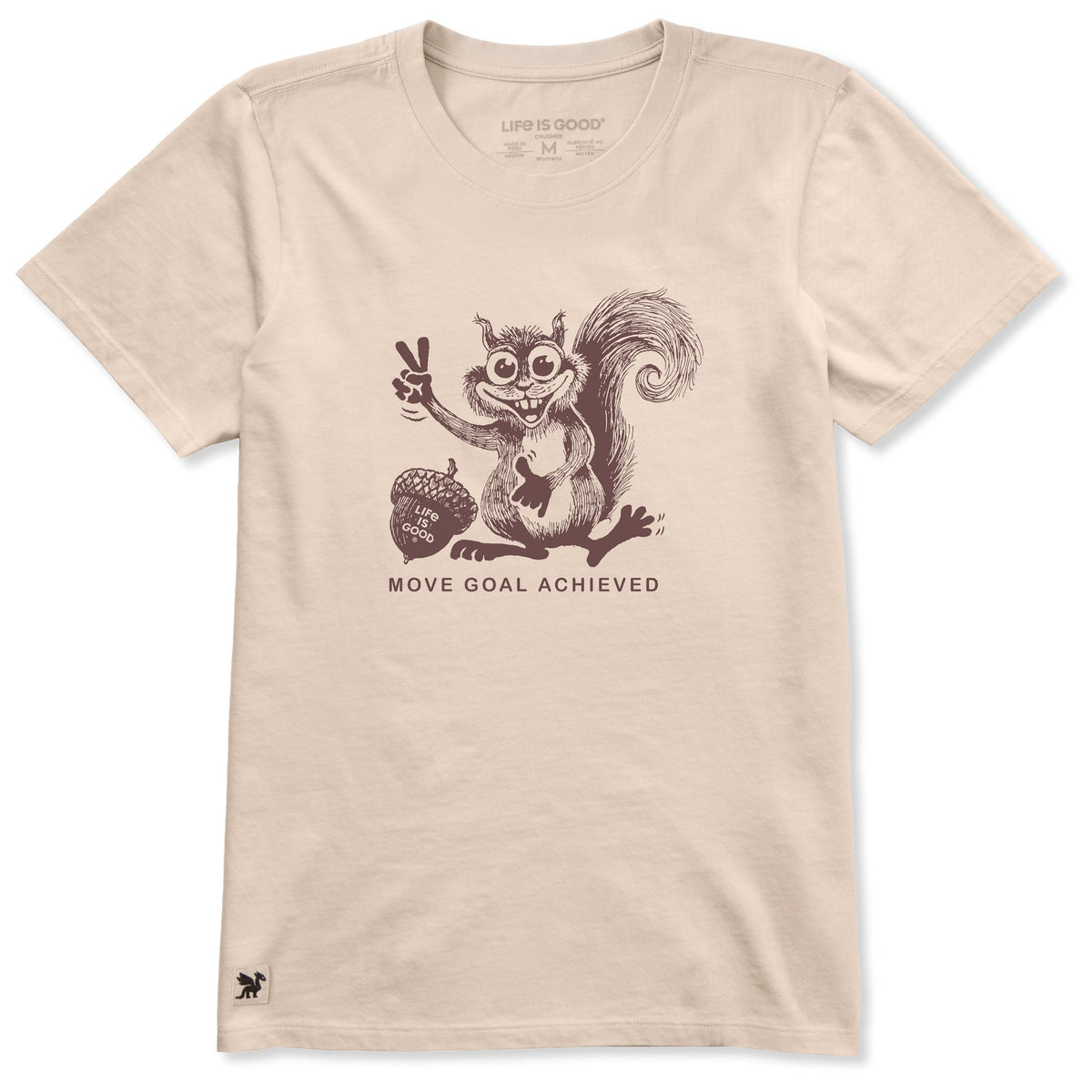 Women's Move Goal Squirrel Short Sleeve Crusher Tee product image 1