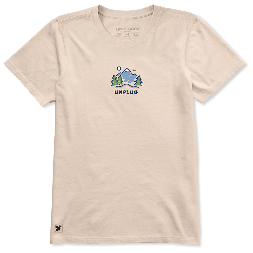 Women's Unplug Mountain Short Sleeve Crusher Tee product image 1
