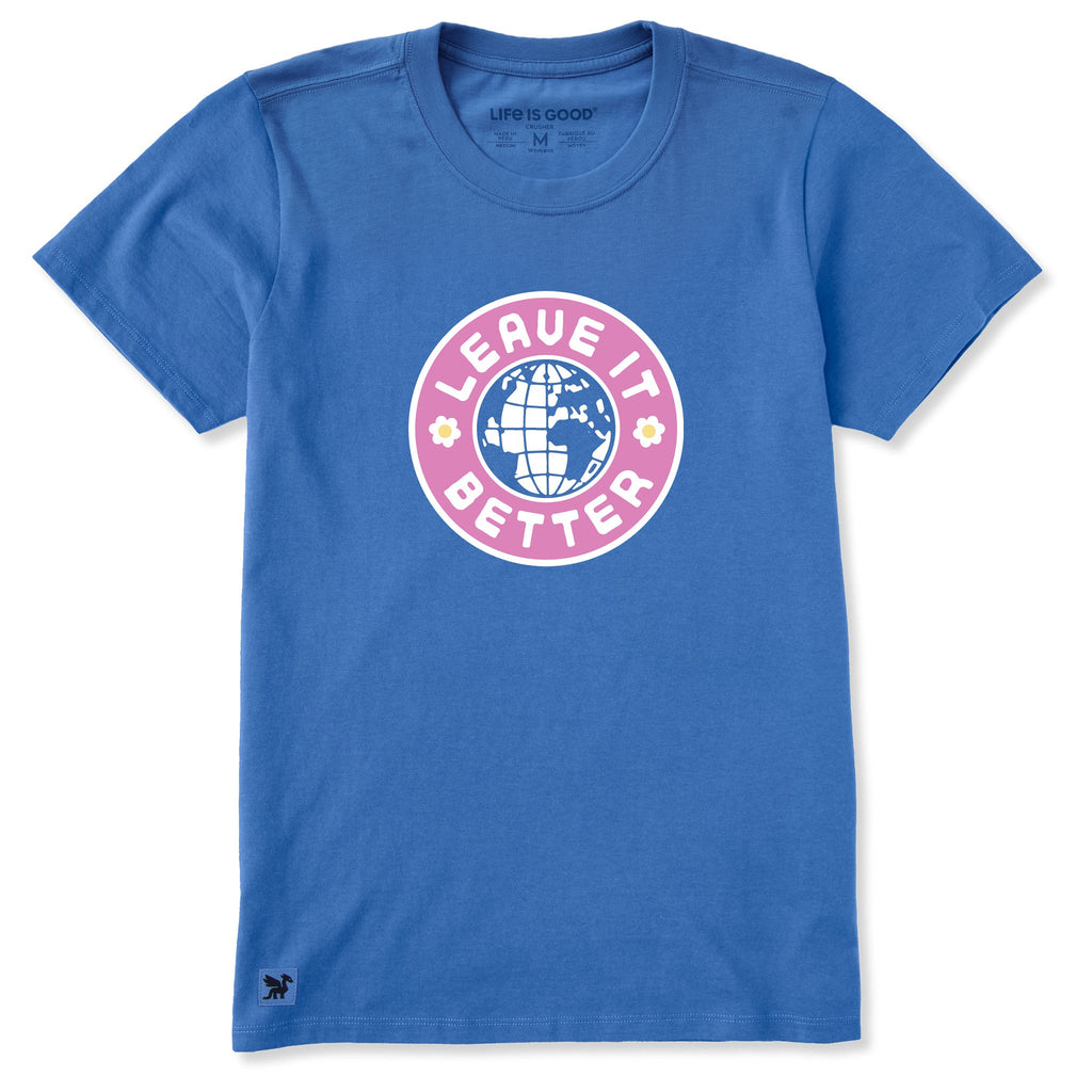 Women's Leave it Better Earth Short Sleeve Crusher Tee product image 1
