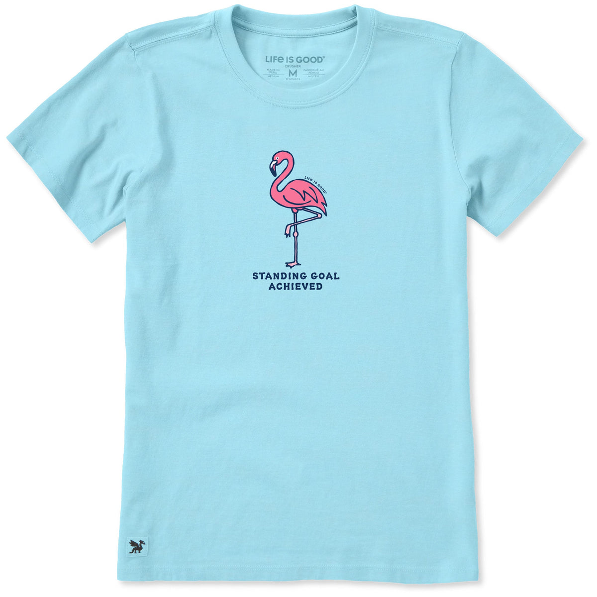Women's Flamingo Standing Goal Achieved Short Sleeve product image 1
