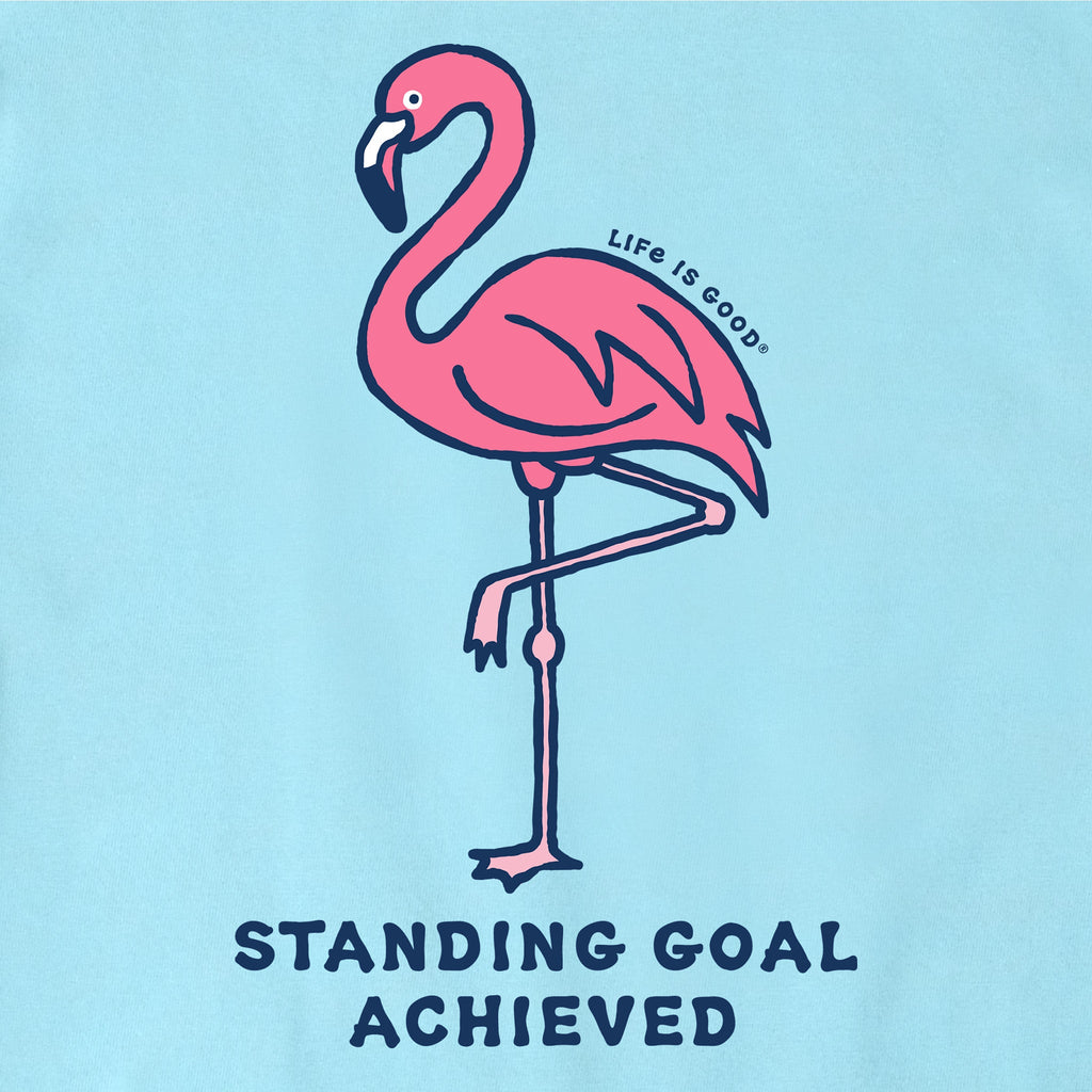 Women's Flamingo Standing Goal Achieved Short Sleeve product image 2