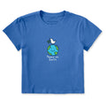 Women's Peace on Earth Globe Crusher-LITE Shrunken Tee product image 1