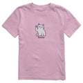 Kids Fierce Cat Short Sleeve Crusher Tee product image 1