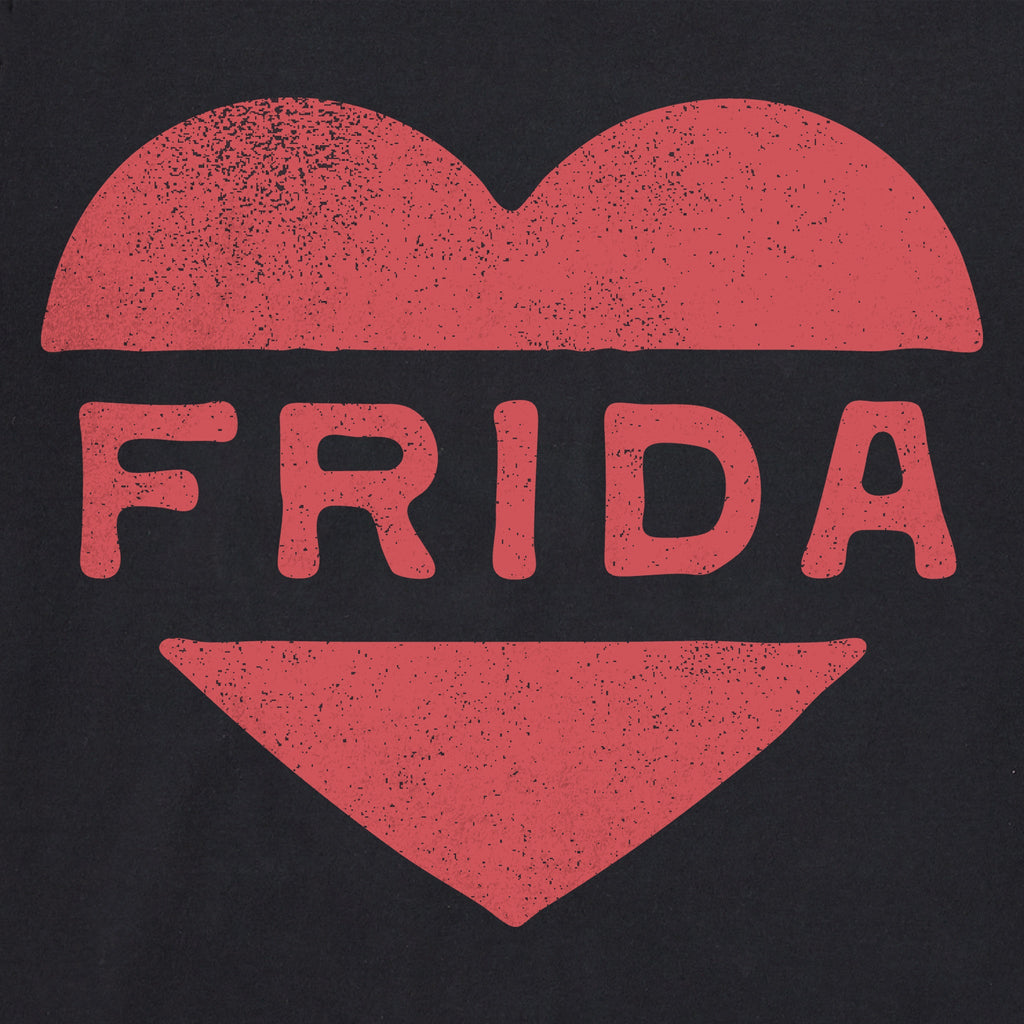 Women's Frida Heart Short Sleeve Crusher Boxy Tee product image 2
