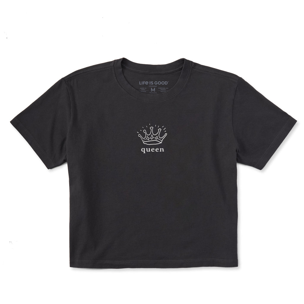 Women's Queen Crown Short Sleeve Crusher Boxy Tee product image 1