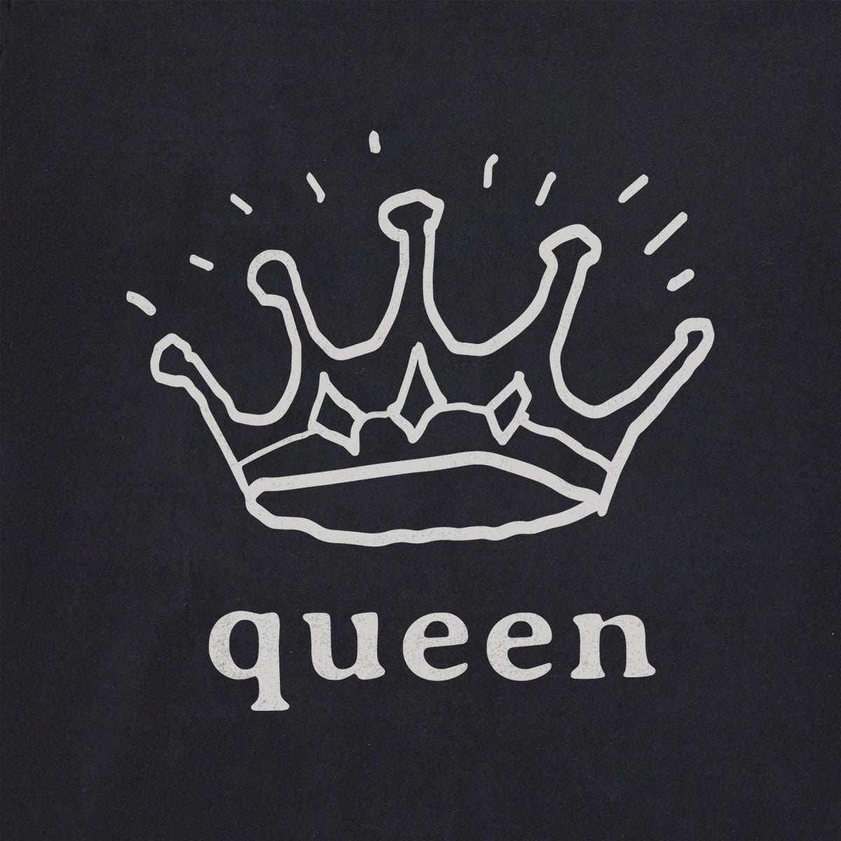 Women's Queen Crown Short Sleeve Crusher Boxy Tee product image 2