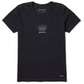 Women's Queen Crown Short Sleeve Crusher Vee product image 1