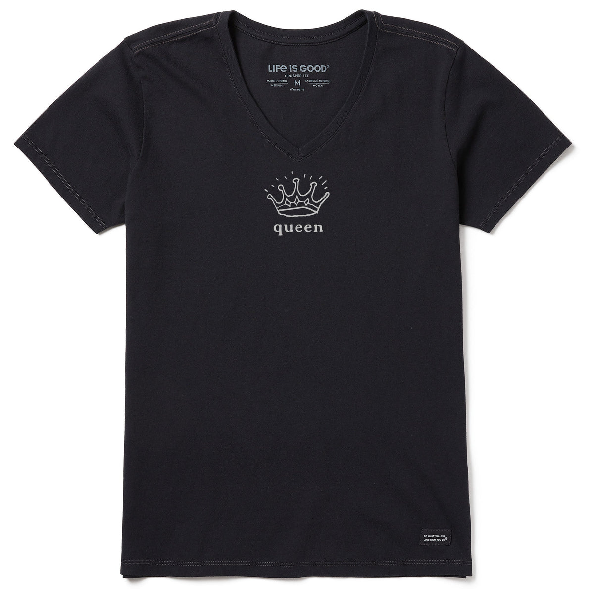 Women's Queen Crown Short Sleeve Crusher Vee product image 1