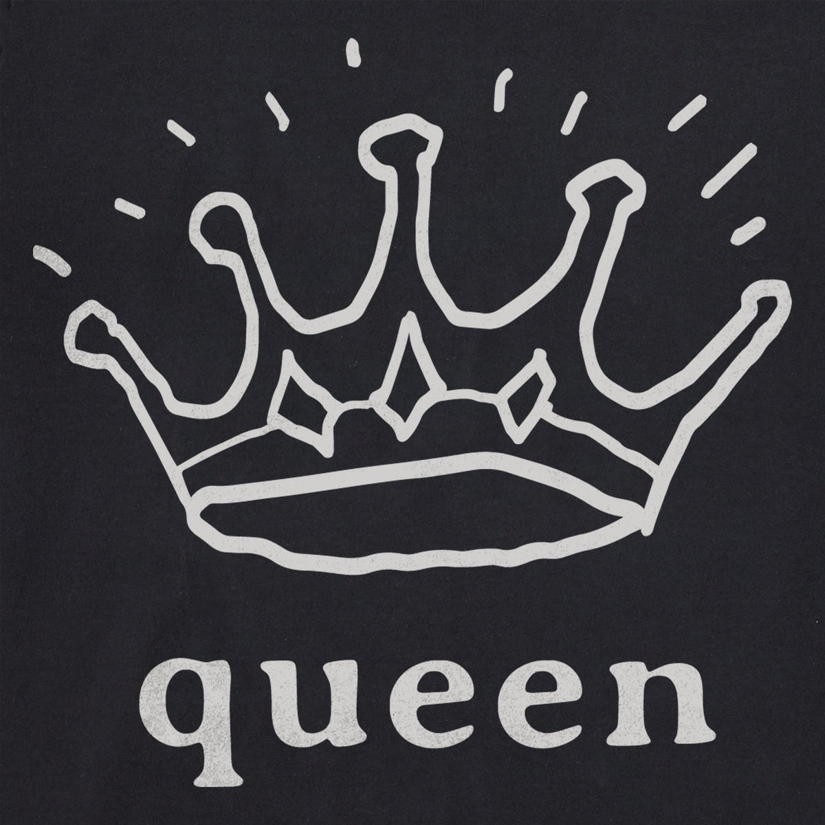 Women's Queen Crown Short Sleeve Crusher Vee product image 2