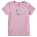 Women's Fierce Cat Short Sleeve Crusher Tee product image 1