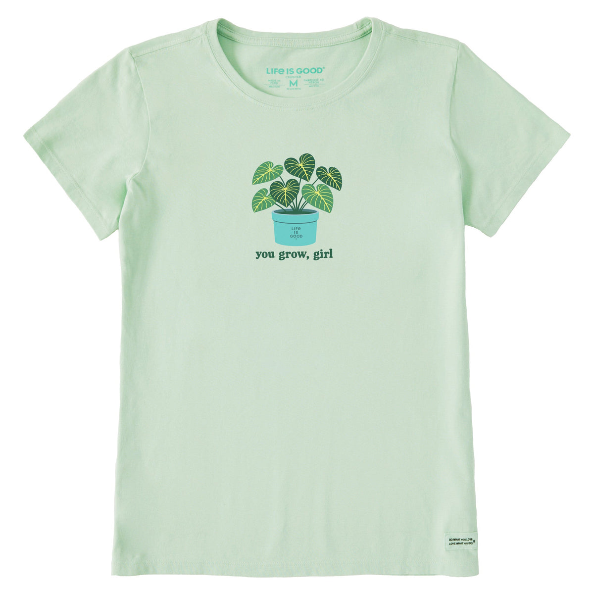 Women's You Grow, Girl Short Sleeve Crusher Tee product image 1