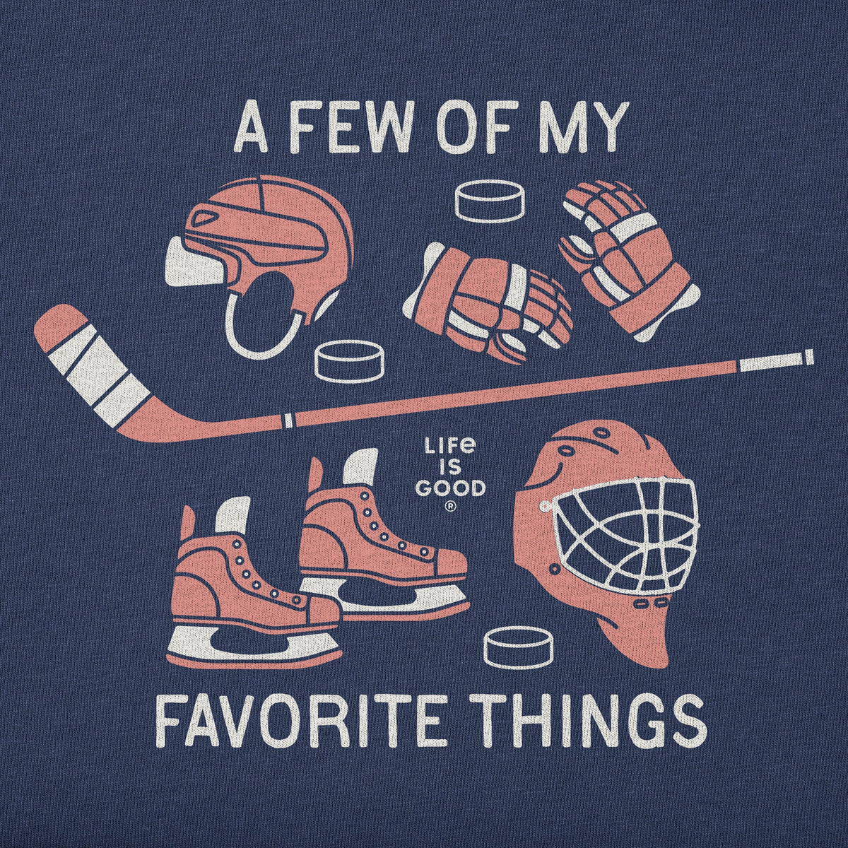 Kids A Few of My Favorite Hockey Things Long Sleeve Crusher product image 2