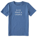 Kids Give Peace a Chance Jumble Short Sleeve Crusher Tee product image 1