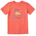 Kids Be Weird Who Cares Short Sleeve Crusher Tee product image 1