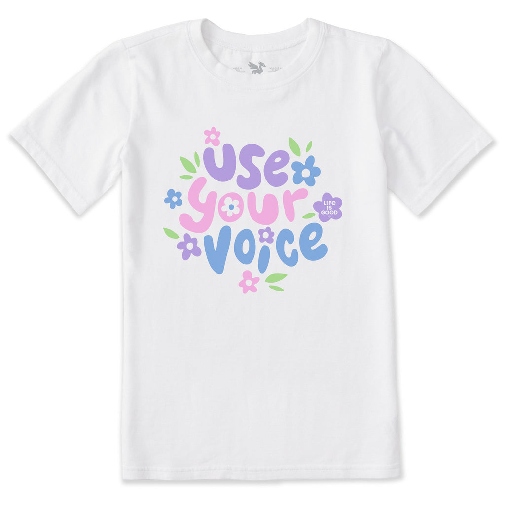 Kids Use Your Voice Short Sleeve Crusher Tee product image 1