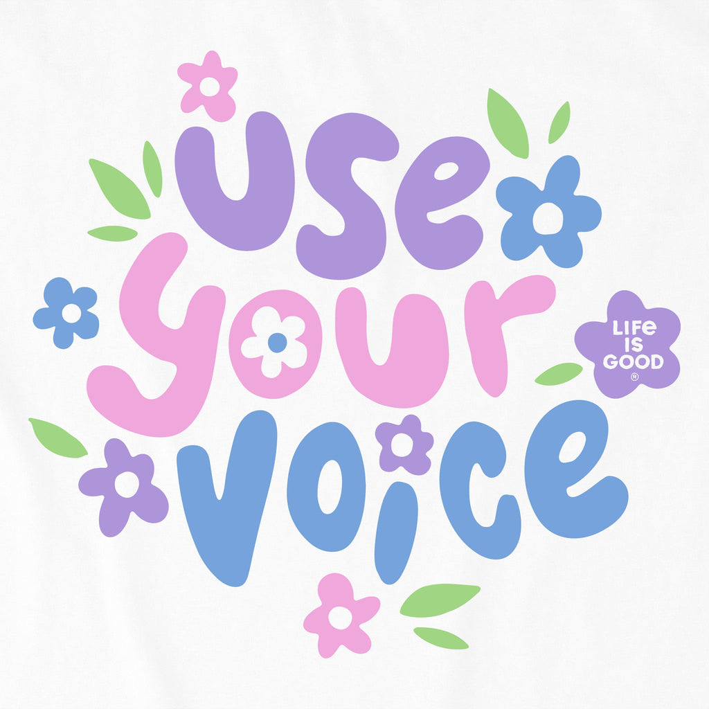 Kids Use Your Voice Short Sleeve Crusher Tee product image 2