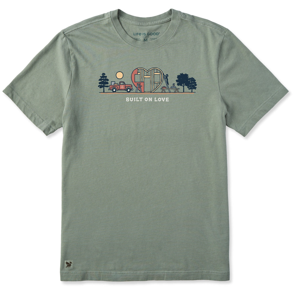 Men's Built on Love Short Sleeve Crusher Tee product image 1