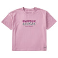 Women's Love Blooms Short Sleeve Crusher Boxy Tee product image 1