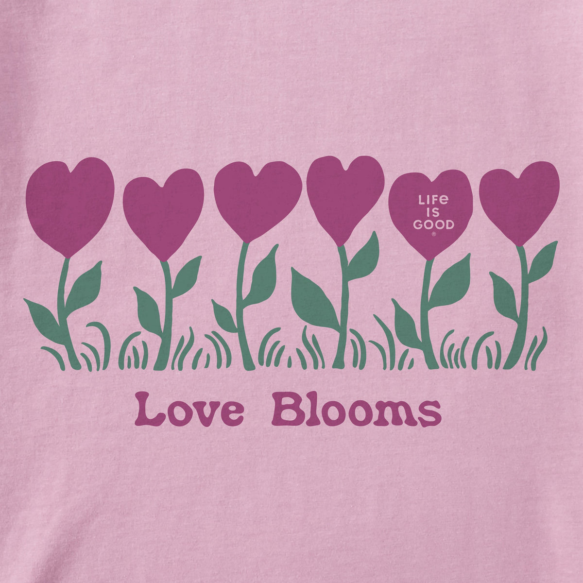 Women's Love Blooms Short Sleeve Crusher Boxy Tee product image 2