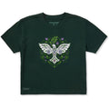 Women's Doodle Peace Dove Short Sleeve Crusher Boxy Tee product image 1
