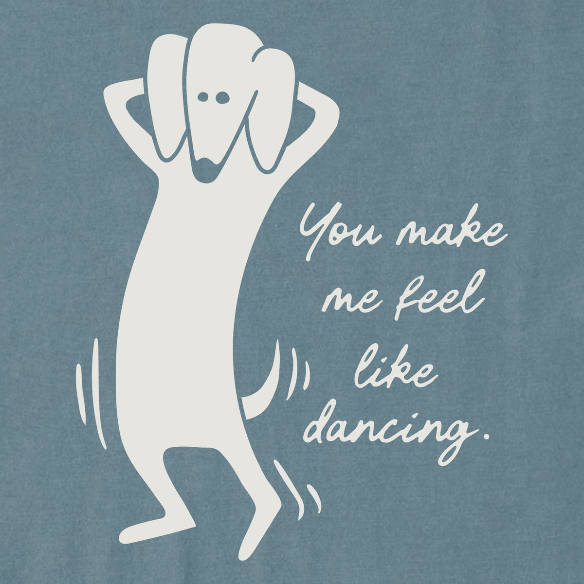 Women's You Make Me Feel Like Dancing Short Sleeve Crusher product image 2