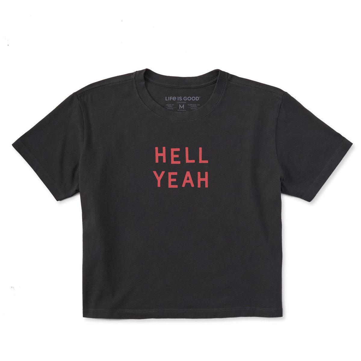 Women's Hell Yeah Short Sleeve Crusher Boxy Tee product image 1