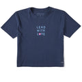 Women's Lead with Love Short Sleeve Crusher Boxy Tee product image 1
