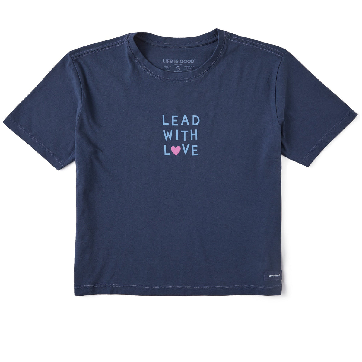Women's Lead with Love Short Sleeve Crusher Boxy Tee product image 1