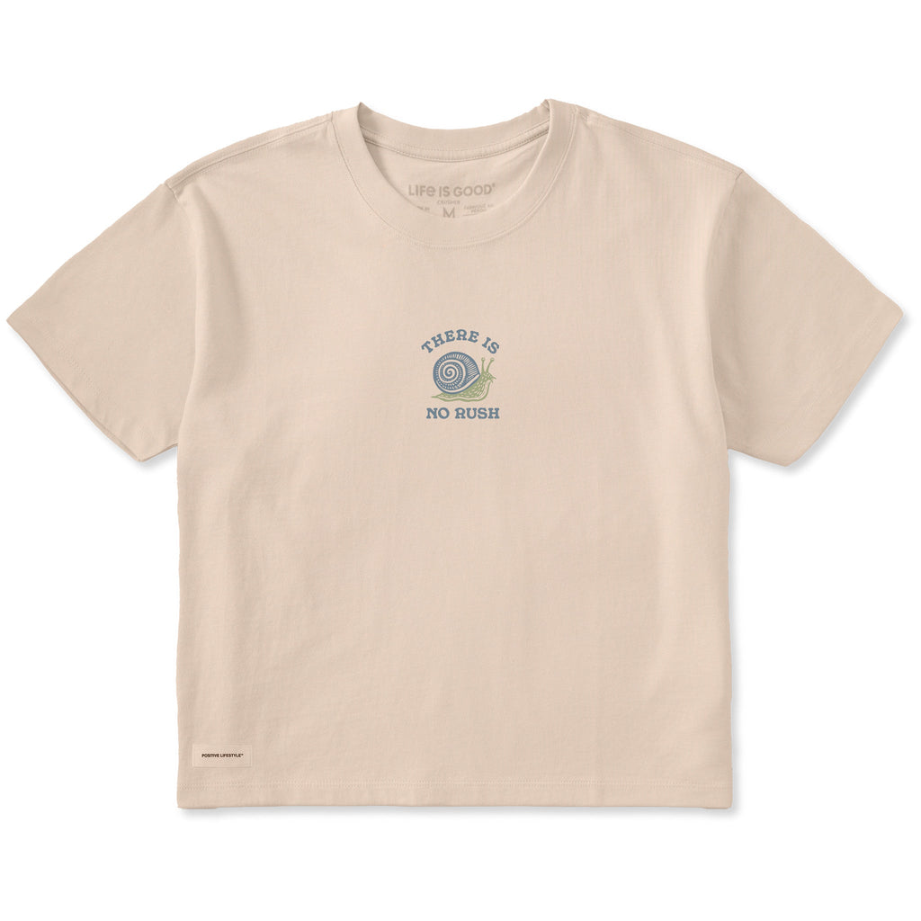 Women's There is No Rush Short Sleeve Crusher Boxy Tee product image 1