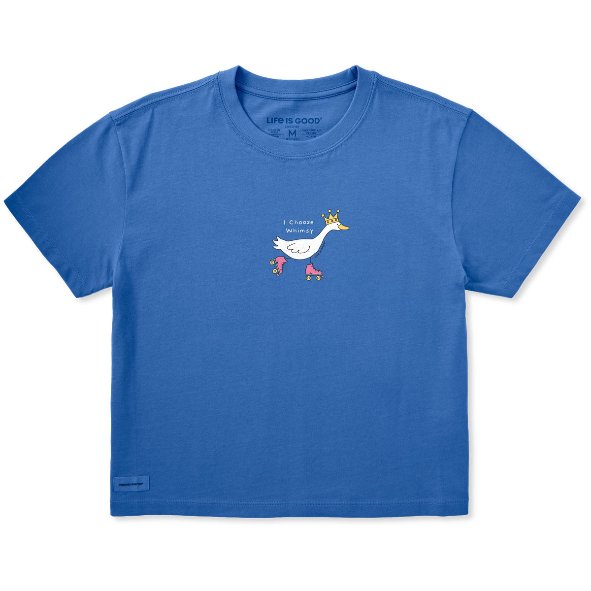 Women's I Choose Whimsy Short Sleeve Crusher Boxy Tee product image 1
