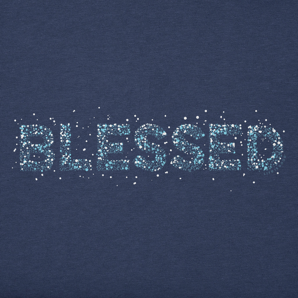 Women's Blessed Sparkle Short Sleeve Crusher Vee product image 2