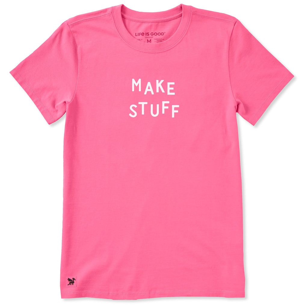 Women's Make Stuff Short Sleeve Crusher Tee product image 1