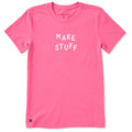 Women's Make Stuff Short Sleeve Crusher Tee product image 1