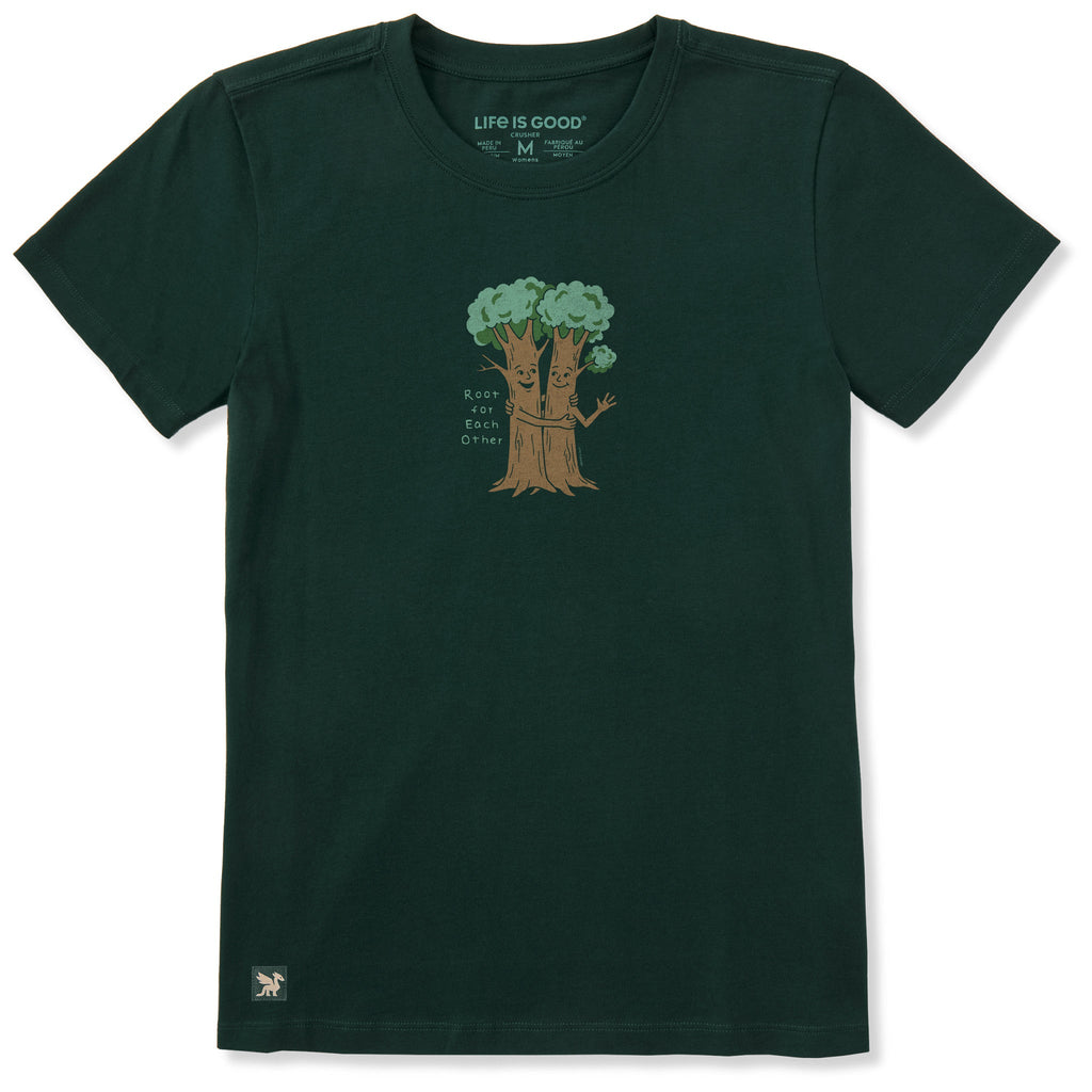 Women's Root for Each Other Trees Short Sleeve Crusher Tee product image 1