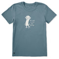 Women's You Make Me Feel Like Dancing Short Sleeve Crusher product image 1