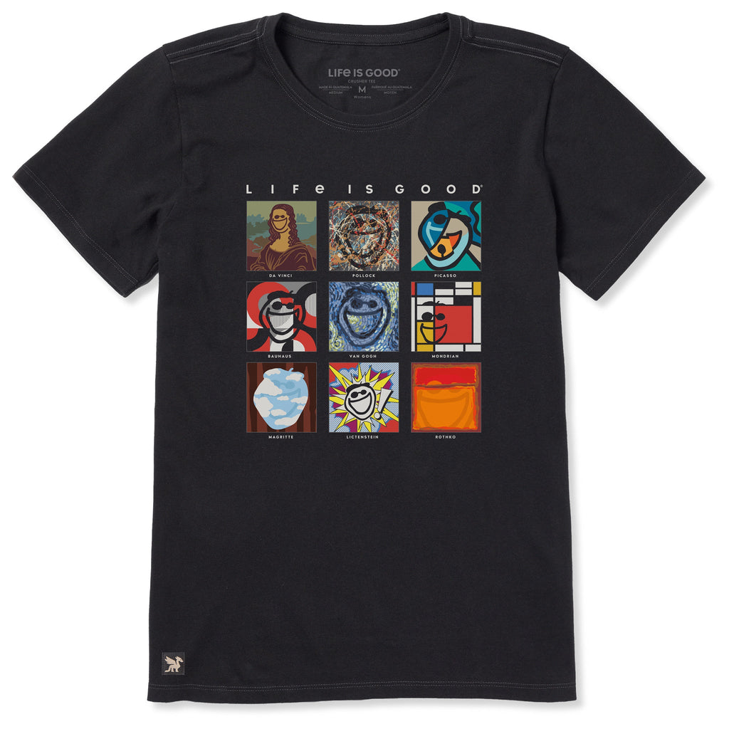Women's Jake Art History Short Sleeve Crusher Tee product image 1