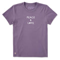Women's Peace & Love Jumble Short Sleeve Crusher Tee product image 1