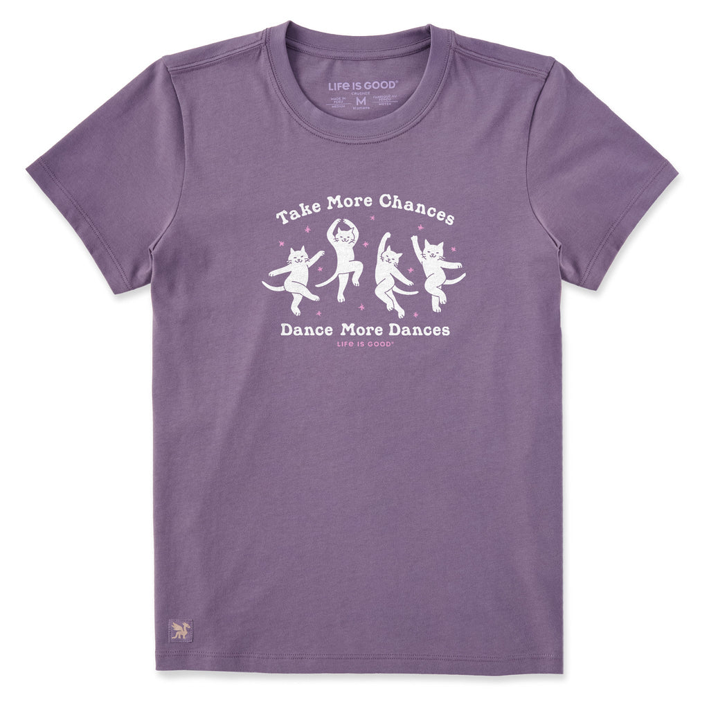 Women's Dance More Dances Short Sleeve Crusher Tee product image 1