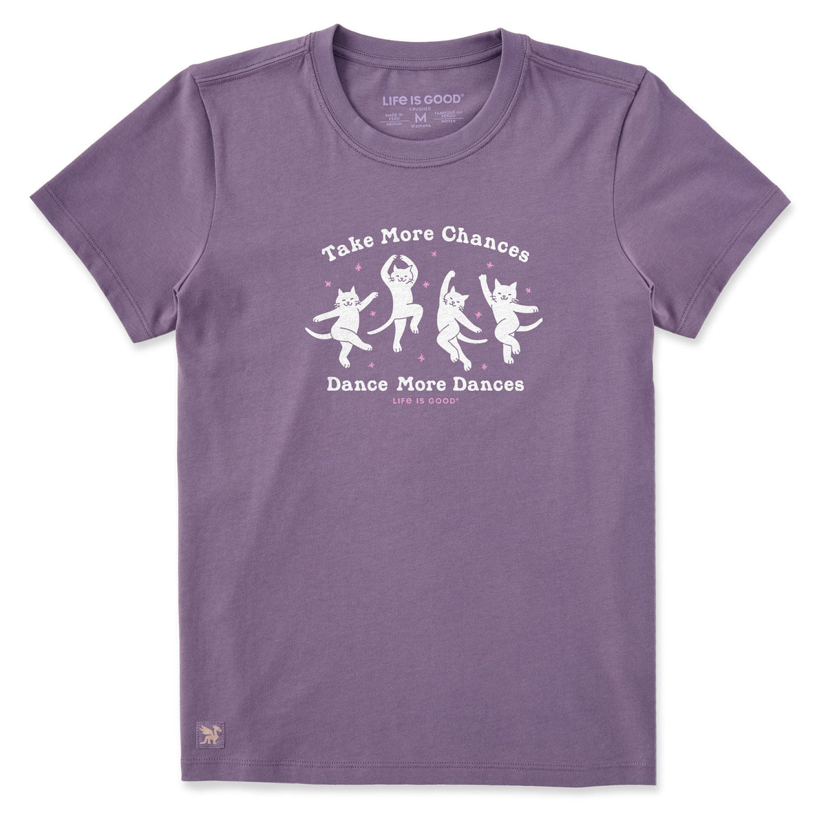 Women's Dance More Dances Short Sleeve Crusher Tee product image 1