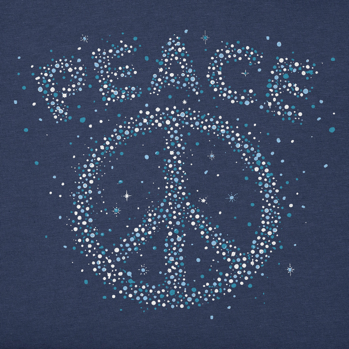 Women's Peace Sparkle Short Sleeve Crusher Tee product image 2