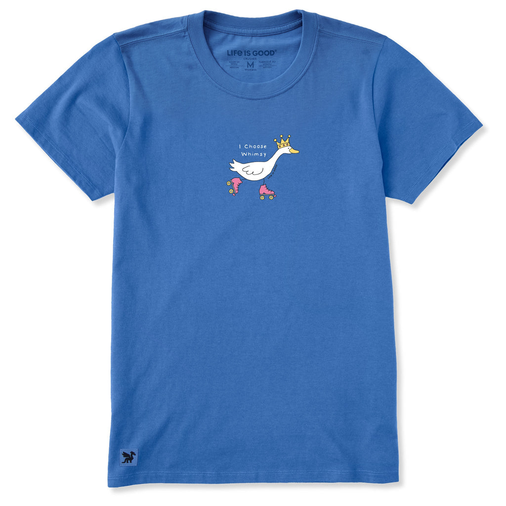Women's I Choose Whimsy Short Sleeve Crusher Tee product image 1