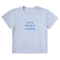 Women's Give Peace a Chance Jumble Crusher-LITE Shrunken Tee product image 1