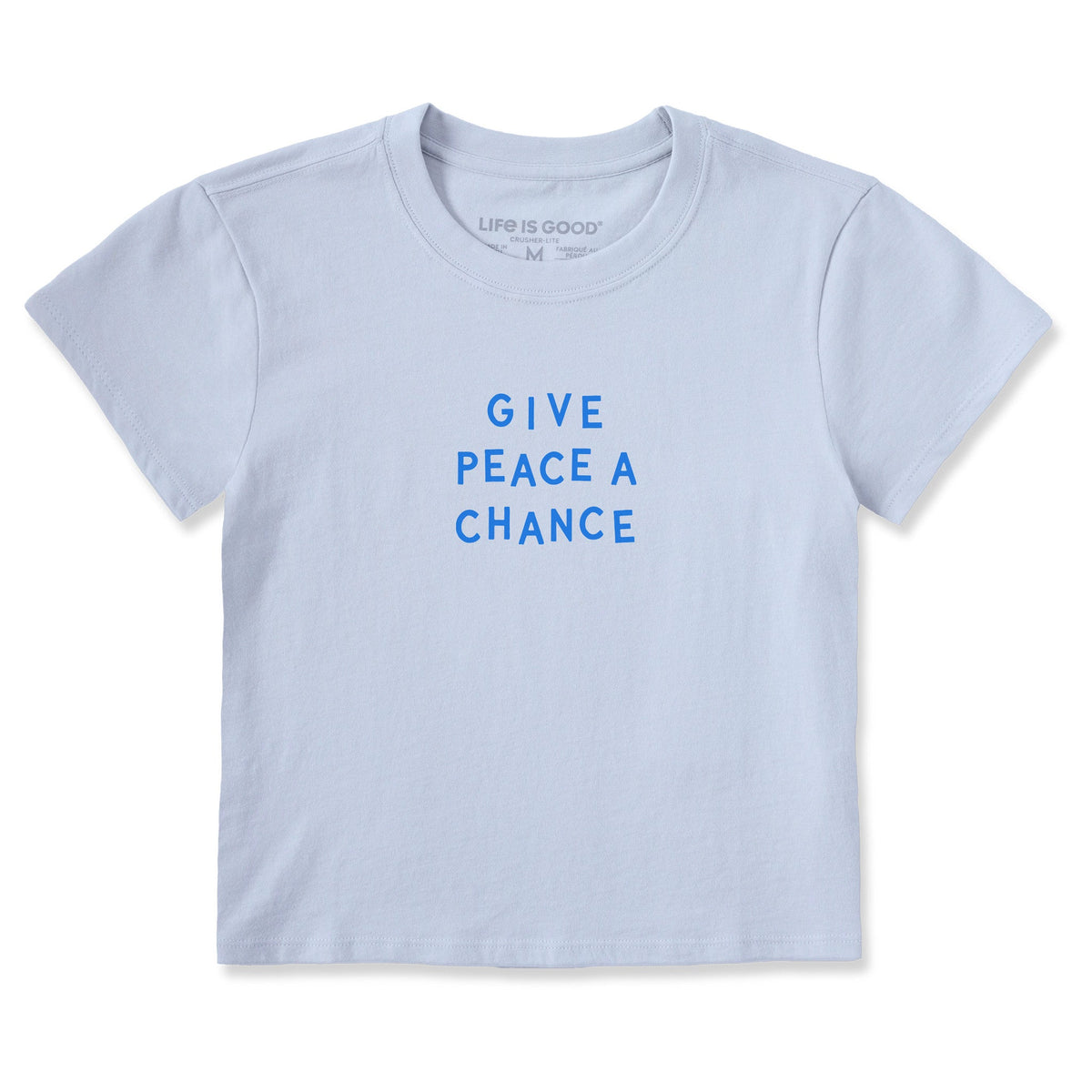 Women's Give Peace a Chance Jumble Crusher-LITE Shrunken Tee product image 1