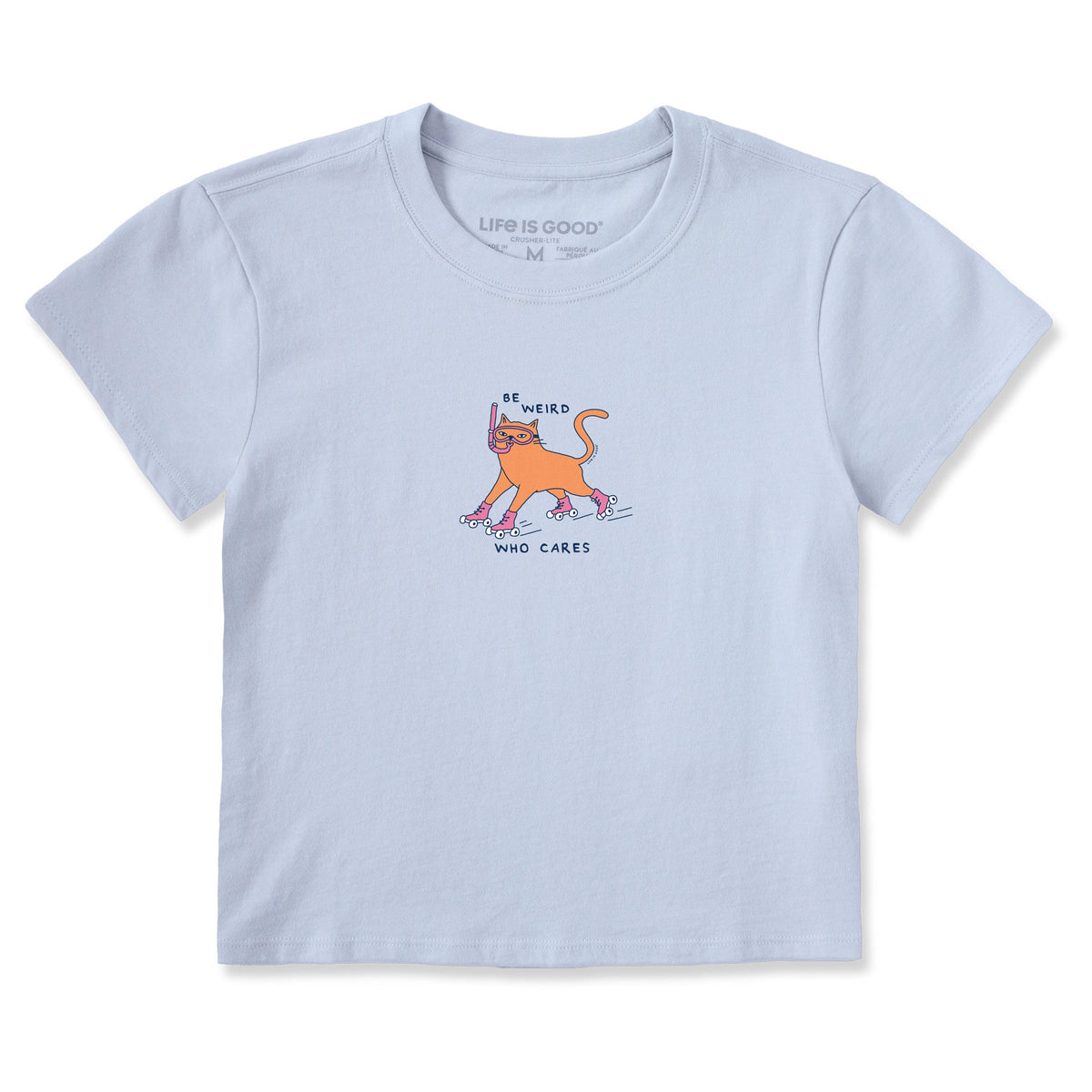 Women's Be Weird Who Cares Crusher-LITE Shrunken Tee product image 1