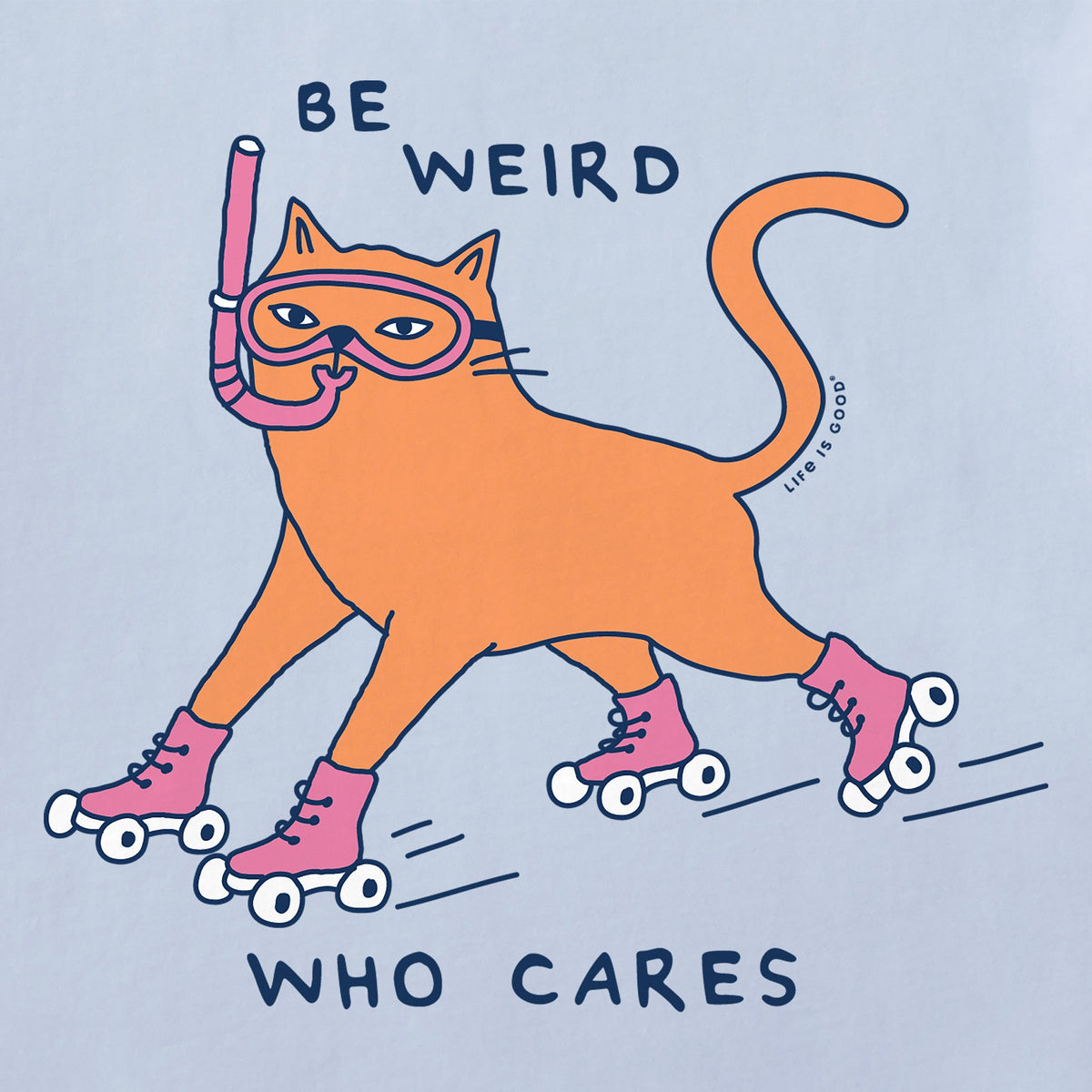 Women's Be Weird Who Cares Crusher-LITE Shrunken Tee product image 2
