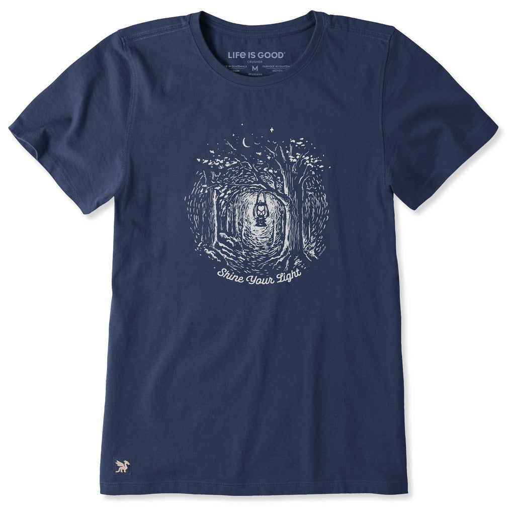 Women's Shine Your Light Short Sleeve Crusher Tee product image 1